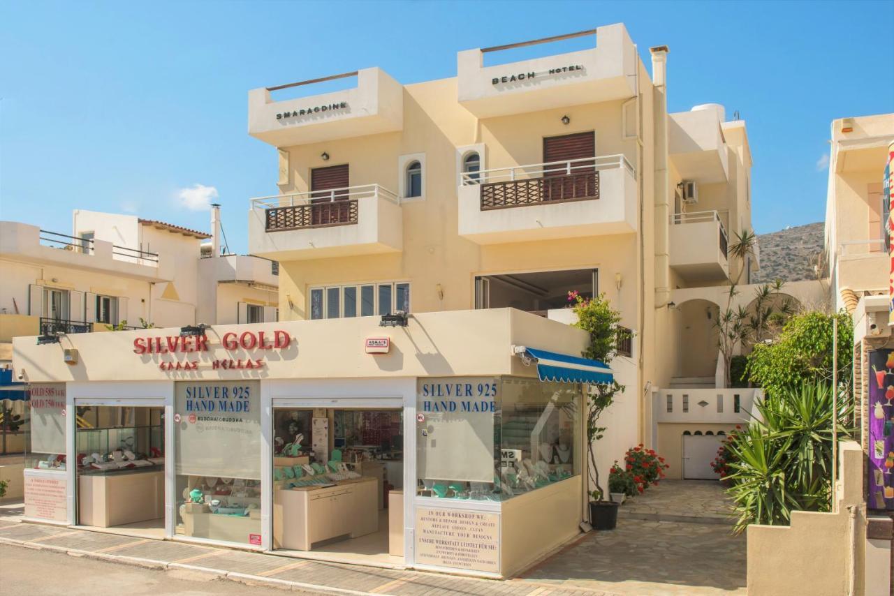 Smaragdine Beach Hotel Сталида Экстерьер фото